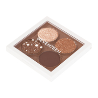 Product Seventeen Παλέτα Σκιών Ματιών Vibrant Eye Quad Palette 5.7g - Nudes Love base image