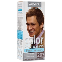 Product Lorvenn Color Balsam Men 35ml - 203 Γκρι Καστανό base image