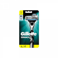 Product Gillette Mach3 Λαβή Ξυριστικής Μηχανής & 2τμχ Ανταλλακτικές Κεφαλές base image