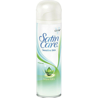 Product Gillette Satin Care Sensitive Skin Gel Gel Ξυρίσματος Για Ευαίσθητη Επιδερμίδα 200ml base image