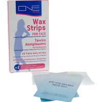 Product One Wax Strips Facial Hair Removal Strips 20 pcs base image