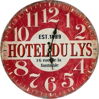 Product Du Lys Ρολόι Τοίχου Μεταλλικό 40cm base image