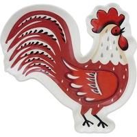 Product Patchwork Rooster Decorative Plate Πιατέλα Διακοσμητική 27.7x26.7x2.5cm base image
