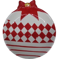 Product Festival Ceramic Platter Πιατέλα Κεραμική 27.7x24.5x3.5cm base image