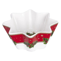 Product Marva Red Nutcracker Σετ Μπολ Σερβιρίσματος Κεραμικά 4τμχ 9.5x6.4x4.1cm base image