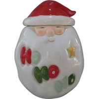 Product Marva Home Ho Ho Άγιος Βάζο Με Καπάκι Κεραμικό 15.5x15.5x20.3cm base image