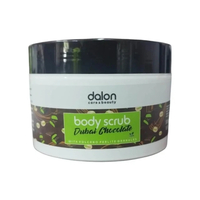 Product Dalon Prime Dubai Chocolate Body Scrub Απολεπιστικό Σώματος με Άρωμα Σοκολάτας για Απαλή και Λαμπερή Επιδερμίδα 500ml base image