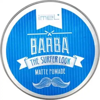 Product IMEL Barba Hydro Pomade Extra Matte The Surfer Look Πομάδα Μαλλιών 100ml base image