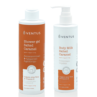 Product Ventus Salted Caramel: Family Pack Body Milk 250ml & Shower Gel 250ml base image