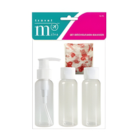 Product Milva Set of Licensed Travel Bottles 3pcs base image