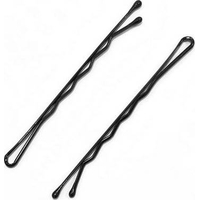 Product Milva Κυματιστά Τσιμπιδάκια Μαλλιών 5cm 24τμχ - Μαύρα base image