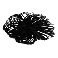 Product Milva Λαστιχάκια Μαλλιών Σιλικόνης 100τμχ | Απόχρωση Μαύρο base image