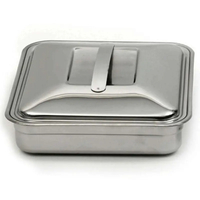 Product Cook Shop Ταψί Ορθογώνιο Ανοξείδωτο Χάλυβα 18/10 AISI 304 37x32cm 5.5L Ασημί base image