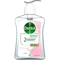 Product Dettol Sensitive Liquid Cream Soap 250ml base image