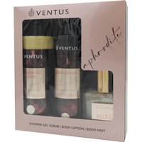Product Ventus Aphrodite Gift Set Σετ Περιποίησης Σώματος Shower Gel 300ml & Body Lotion 250ml & Body Mist 50ml base image