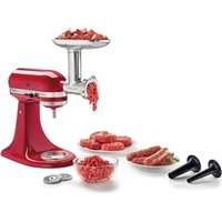 Product KitchenAid Metal Meat Grinder Attachment 5KSMMGA 17x21x20cm Silver base image