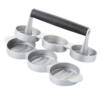 Product Barbecook Πρέσα 3 Θέσεων Για Μπιφτέκια 6.8cm base image