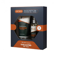 Product 1001 Senses Gift For Him 1: Unlimeted Αντρικό Σετ Δώρου Άρωμα Eau de Toilette 75 ml & Shower Gel 150ml base image