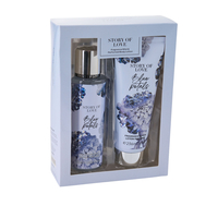Product Story Of Love Blue Petals Body Lotion 236ml & Body Mist 250ml base image