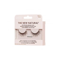 Product KISS the New Natural White Shirt False Adhesive Lashes Single Pair | Απόχρωση 01 base image
