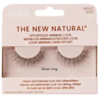 Product KISS the New Natural Silver Ring False Adhesive Lashes Single Pair | Απόχρωση 02 base image