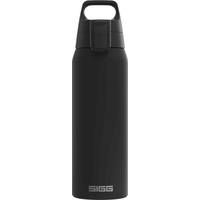 Product SIGG Stainless Steel Water Bottle, Shield Therm ONE, 750ml, Black base image