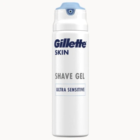 Product Gillette Skin Ultra Sensitive Gel Gel Ξυρίσματος Για Πολύ Ευαίσθητη Επιδερμίδα 200ml base image