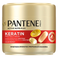 Product Pantene Active Nutri-Plex Keratin Protect Mask για Προστασία Χρώματος 300ml base image