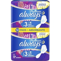 Product Always Σερβιέτες Ultra Platinum Night Size 3 - 12τμχ base image