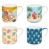 Product A La Plage Σετ 4 Κούπες από Πορσελάνη 300ml base image