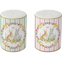 Product Happy Easter Salt & Pepper Set Σετ Αλατοπίπερου Πορσελάνης base image