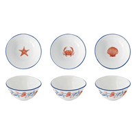 Product Easy Life Cote De Mer Σετ 3 Μπολ για Ντιπ Πορσελάνης Δ. 10cm base image