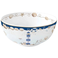 Product Easy Life Blue Lighthouse Μπωλ Σερβιρίσματος 2000ml - Λευκό Μπλε Μπεζ base image