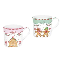 Product Easy Life Sweet Christmas Σετ 2 Τεμαχίων Κούπα Πορσελάνη 300ml base image