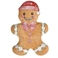 Product Easy Life Sweet Christmas Πιατέλα Πορσελάνη 17x25cm base image