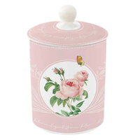 Product Easy Life Βάζο Με Καπάκι Πορσελάνης Royal Blossom 11.5x11.5x18cm 1.3L Πολύχρωμο base image