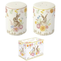 Product Easy Life Σετ Αλατοπίπερο Πορσελάνης Très Jolie 7cm Πολύχρωμο base image