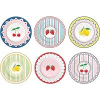 Product Easy Life Porcelain Dessert Plate Fruit Mania 19cm 0ml Multicolor base image