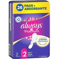 Product Always Platinum Ultra Long Σερβιέτες Με Φτερά Size 2 26τμχ base image