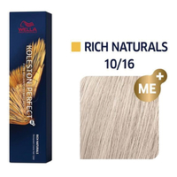 Product Wella Professionals Koleston Perfect Me+ Rich Naturals 60ml | Απόχρωση 10/16 Κατάξανθο Σαντρέ Βιολέ base image