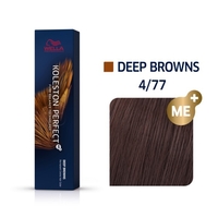 Product Wella Professionals Koleston Perfect Me+ Rich Naturals 60ml | Απόχρωση 4/77 Deep Browns / Καστανό Καφέ Έντονο base image