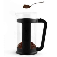 Product Bialetti Καφετιέρα Γαλλικού Χειροκίνητη Πρέσα Με Έμβολο Smart 209.0006583/NP 350ml Clear-Black base image