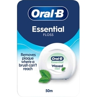 Product Oral B Essential Floss Κηρωμένο Οδοντικό Νήμα Μέντα 50m base image