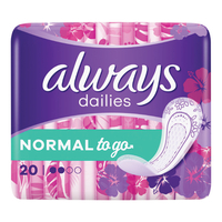 Product Always Dailies Singles Normal 20τμχ base image