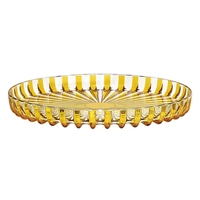 Product Guzzini Dolcevita Serving Tray 31cm - Amber base image