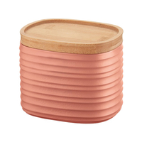 Product Guzzini Tierra Δοχείο Κουζίνας με Bamboo Καπάκι 1000ml Terracotta base image