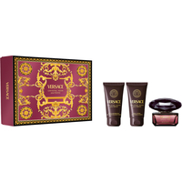 Product Versace Crystal Noir Women’s Fragrance Set: Eau de Parfum 50ml & Shower Gel 50ml & Body Lotion 50ml base image