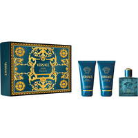 Product Versace Eros Pour Homme Ανδρικό Αρωματικό Σετ: Eau De Toilette 50ml & Shower Gel 50ml & After Shave Balm 50ml base image