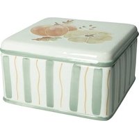 Product Le Zucche Ceramic Square Box Κουτί Τετράγωνο Κεραμικό 17.5x17.5cm base image