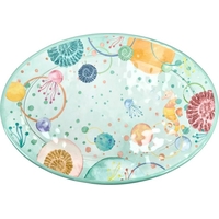 Product Brandani Melamine Serving Plate Bollicine 50x35cm 0lt Multicolor base image